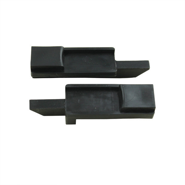 Peerless Tilt Latch, Handed, Pair - Black Plastic