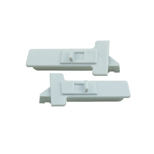 Tilt Latch, T - Shape, LH/RH Pair, Large 2-13/16 - White