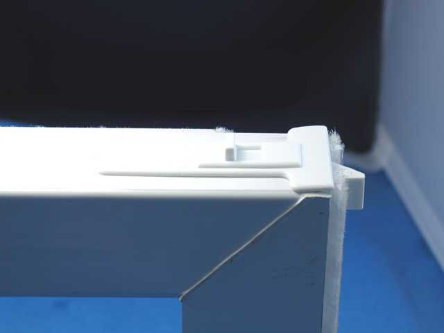 Tilt Latch, T - Shape, LH/RH Pair, Large 2-13/16 - White