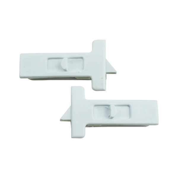 Tilt Latch, T - Shape, Vinyl Window, Small 2-3/8 - White