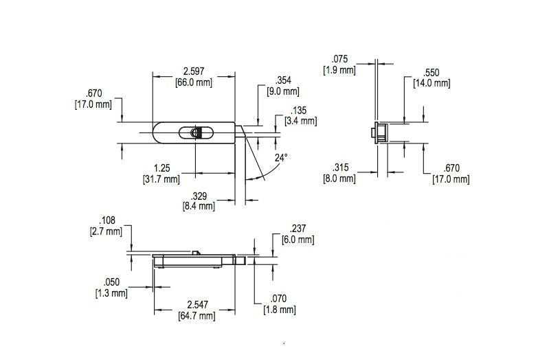 Tilt Latch, Windsor Double Hung, Pinnacle, Pair - White