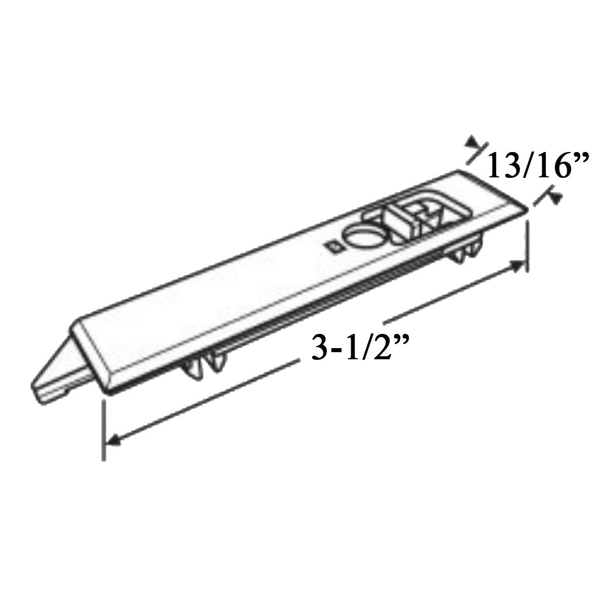 Certainteed Tilt Latch, Snap in Style, RIGHT ONLY