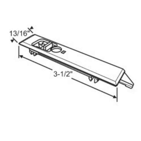 Certainteed Tilt Latch, Snap in style, Sold in Pairs - White