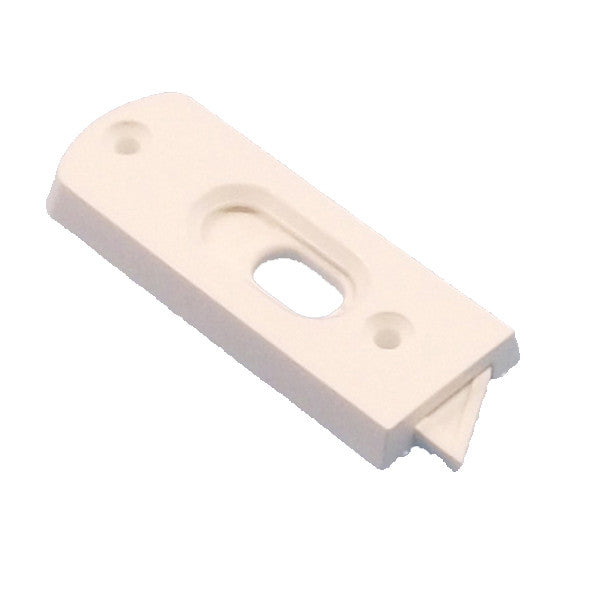 Tilt Latch, 2-1/2" Screws, Reversible, Non-Handed - White