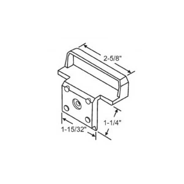 Sash Lift - Offset - White