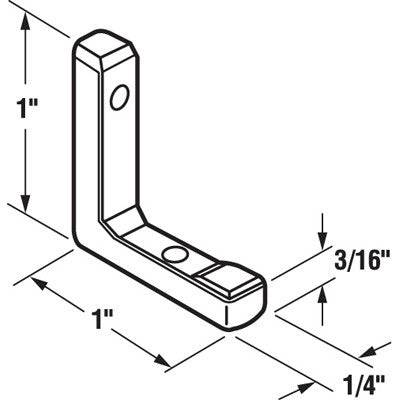 Corner Insert - Sliding Windows, Glides / Guides - Diecast *DISCONTINUED*