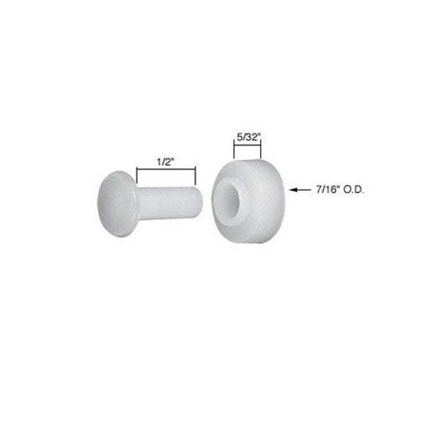 Roller (Flat) - Sliding Windows, Nylon