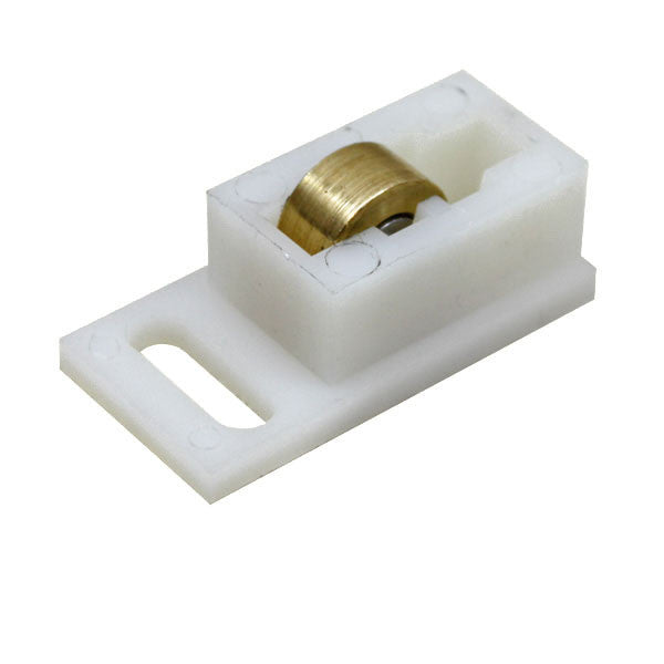 2 Position Plastic Roller with 1/4 Inch Steel Wheel for Sliding Window