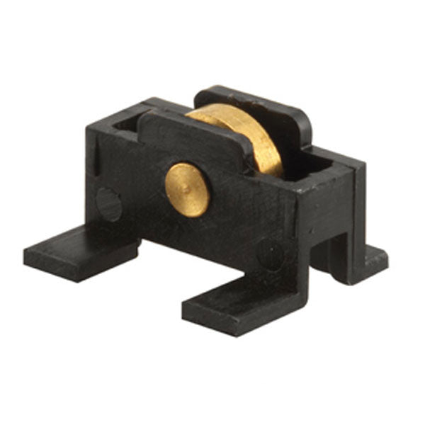 Roller Assembly (Flat) - Sliding Windows, Nylon / Brass *DISCONTINUED*