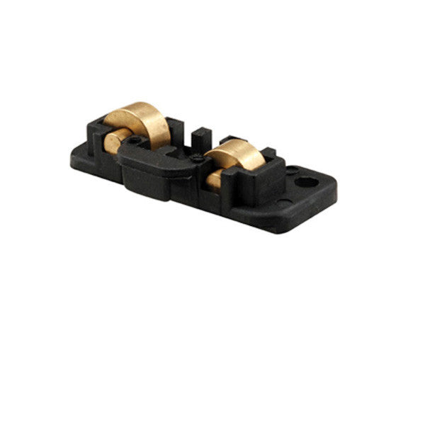 Roller Assembly (Flat) - Sliding Windows, Nylon/Brass/Steel
