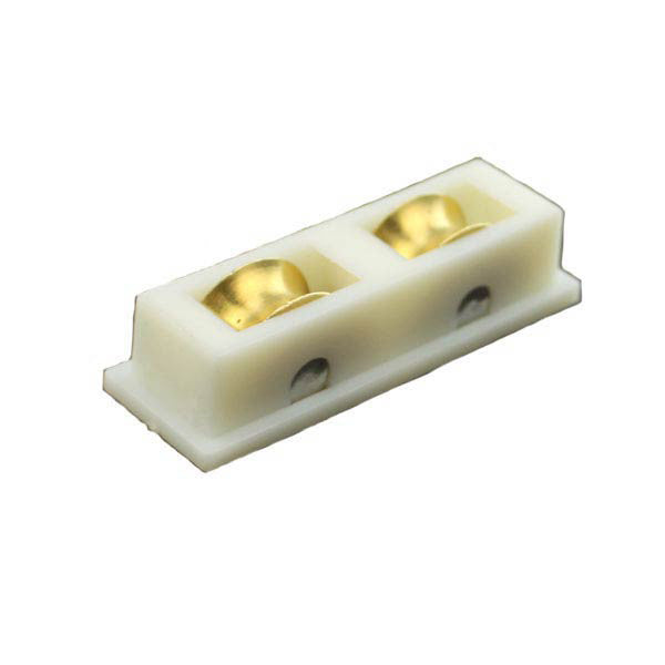 Roller Assembly w/ Concave wheel for Horizontal Sliding Windows