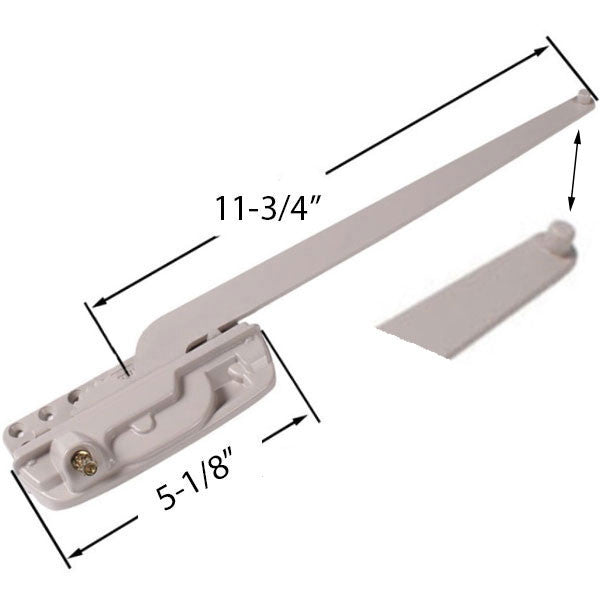 Truth Sill Mounted Encore Casement Operators, Right Hand - No Cover