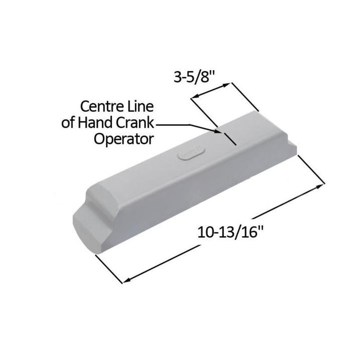 Truth Hardware Sentry II WLS System Cover - Silver