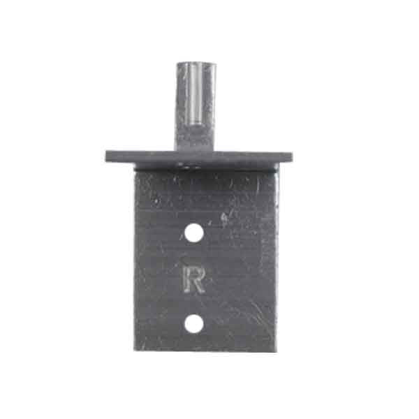Pivot Bar Angle Bracket, 1-1/2", Corner Right Hand