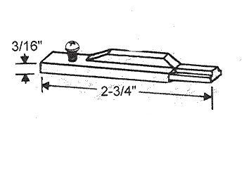 Pivot Bar - Certainteed - Zinc Die Cast