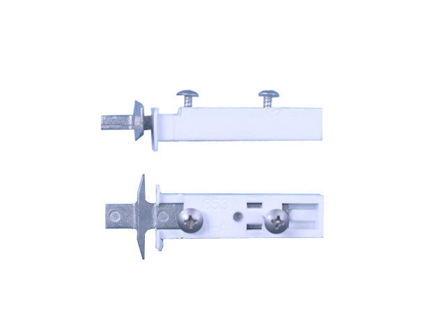 Window Pivot Bar, 2-1/2 Zinc Die Cast, w/ Housing