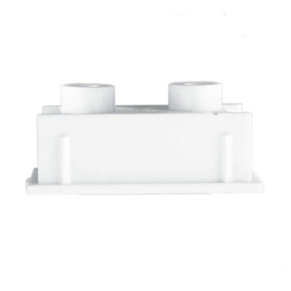 2 Post Pivot Bar Housing, Columbia Vinyl Window - White