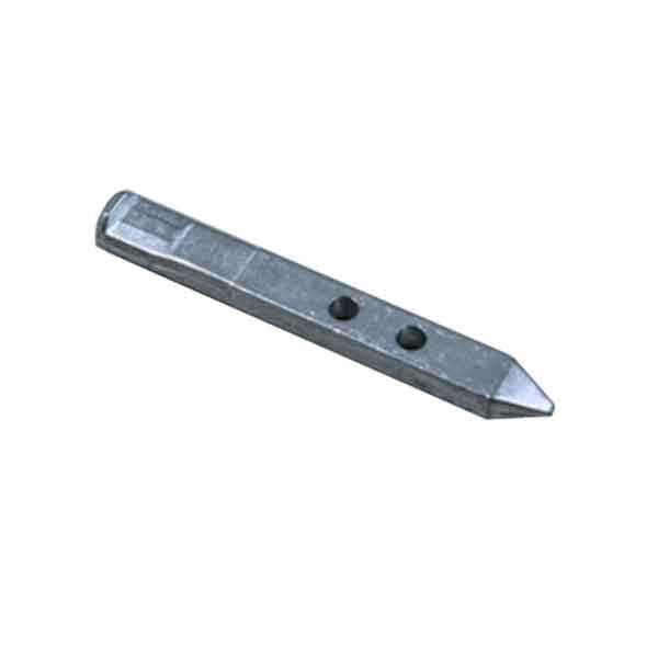 Pivot Bar 2.5", 2 Holes, Round Head, Zinc Die Cast