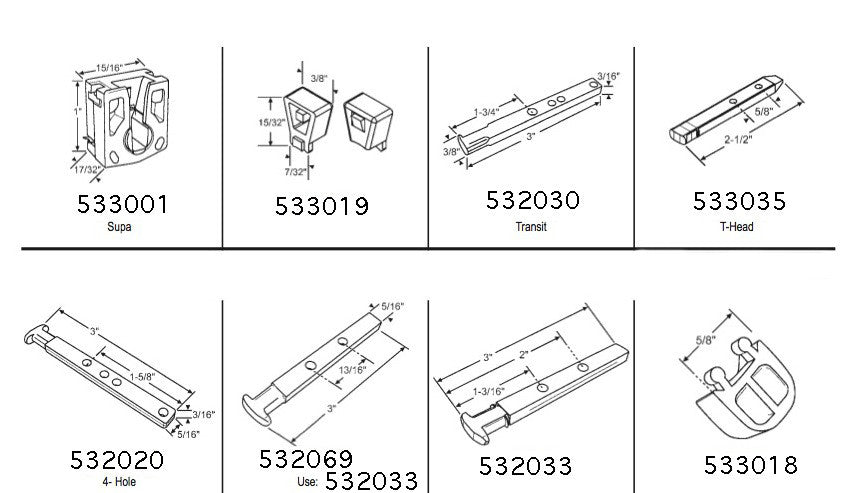 Bumper, Used with 1" Pocket Coil Balance System