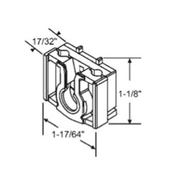Brake Shoe 1-1/4 Pocket, Pivot Lock, Standard Material