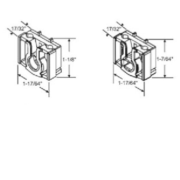 Brake Shoe 1-1/4 Pocket, Pivot Lock, Standard Material