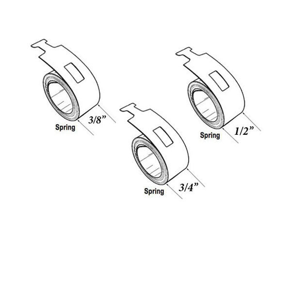 Coil Spring 1/2 inch Constant Force, 4.5 Pound 1-1/4 Universal