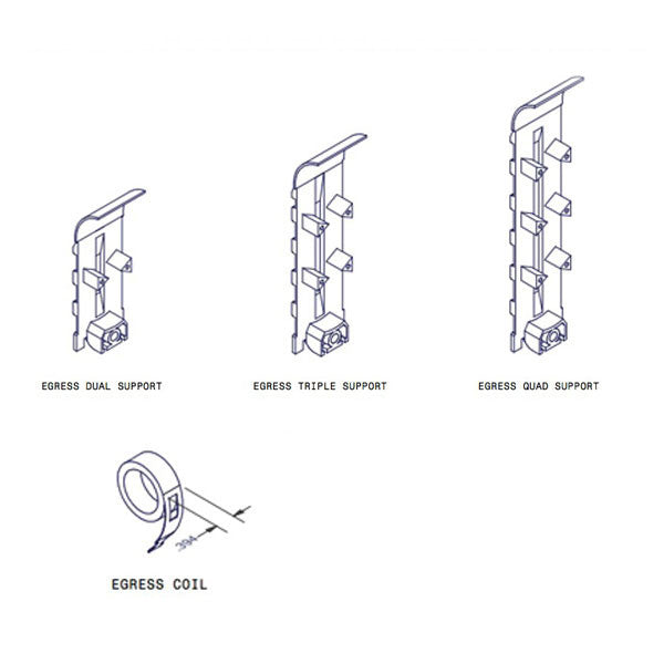 Support Cover, 983 Series Triple Coil Spring