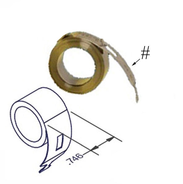 985 Series Single 3/4" Constant Force Coil Balance
