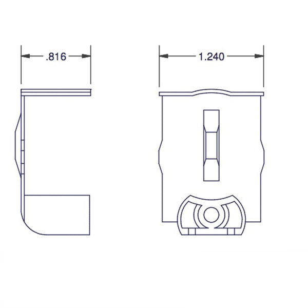 Tandem Support Cover 3/4"