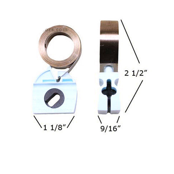 Single Coil Pivot Lock Shoe Old Style #1- *DISCONTINUED*