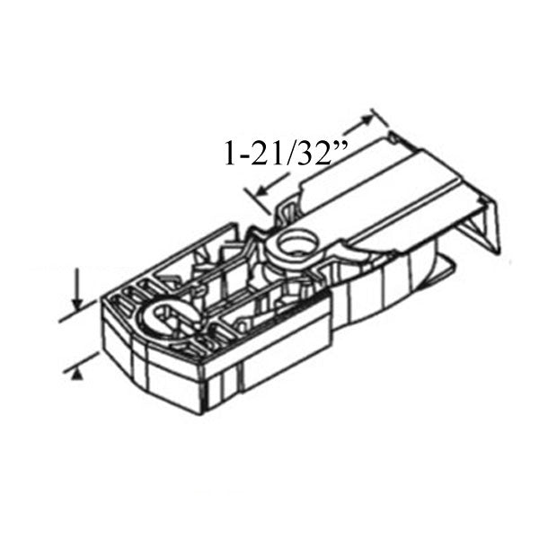 Quick Tilt Constant Force Balance .540 Carrier, Single Coil