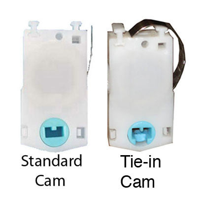 Roller Tilt, Constant Force Balance, Single Coil, Tie-In Cam
