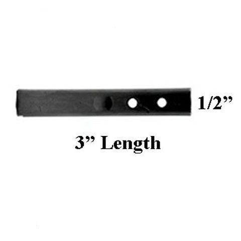 Pivot Bar, 1/2" x 5/16" Steel, 2 Holes, Heavy Duty