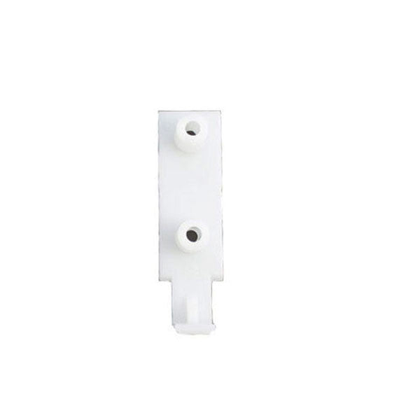 Cover Clip, Detent Double Coil - White