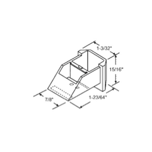 Plastic Sash Cam for C-500 Thermal Break Windows - Black