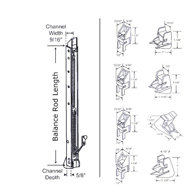 Bracket Shoe, Bottom, Channel Balance, C-41