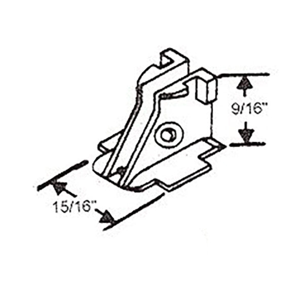 Sash Carrier, Bottom Shoe