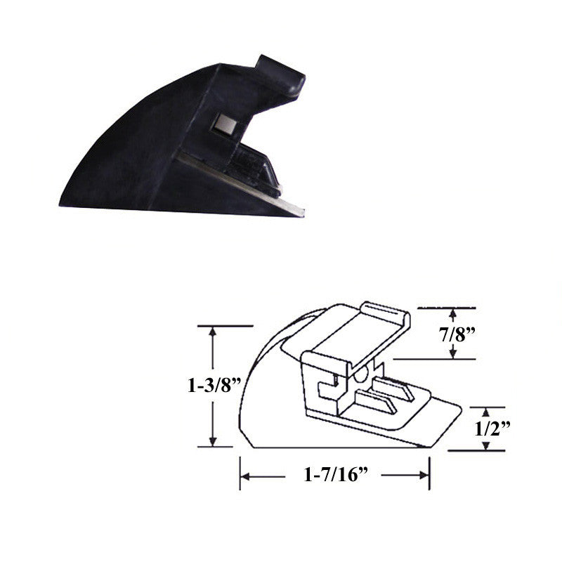 Acorn 60 Series Bottom Shoe Bracket for Channel Balance