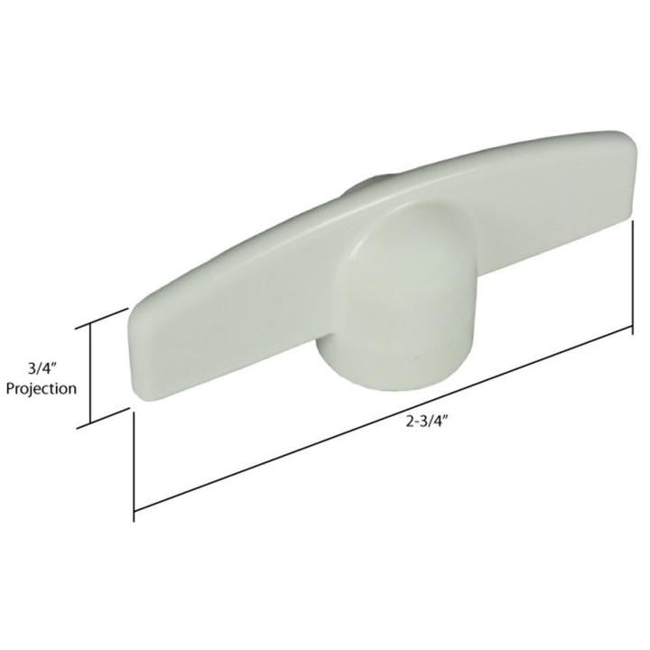 T-Crank Window Handle With 5/16" Spline Size