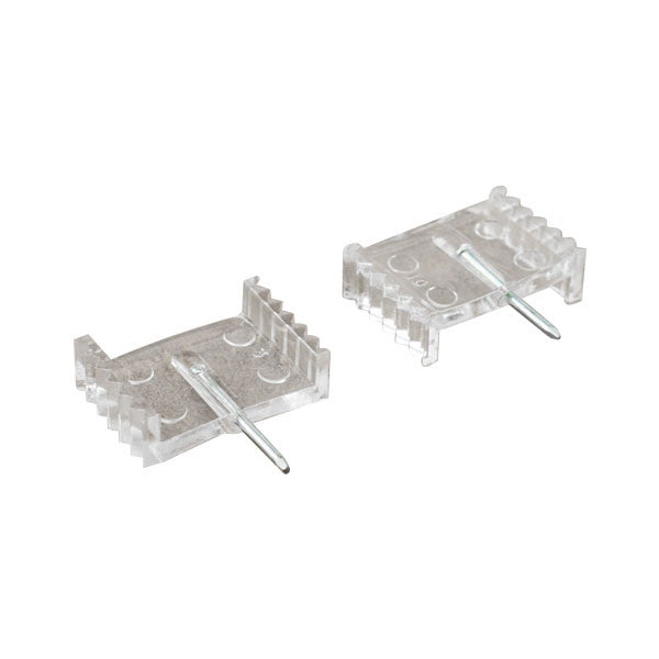 1/2 inch Window Grid Retainer Grille Clip - Clear Plastic