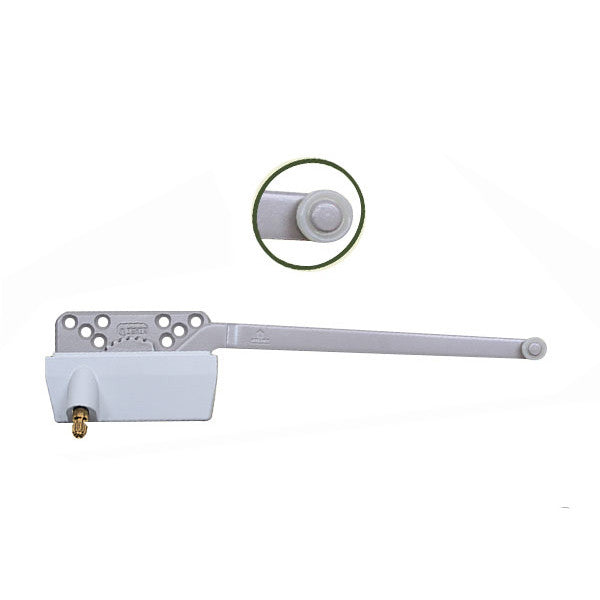 Truth 9-1/2 Single Arm Operator, Offset Arm - White, Right Hand - 5504299