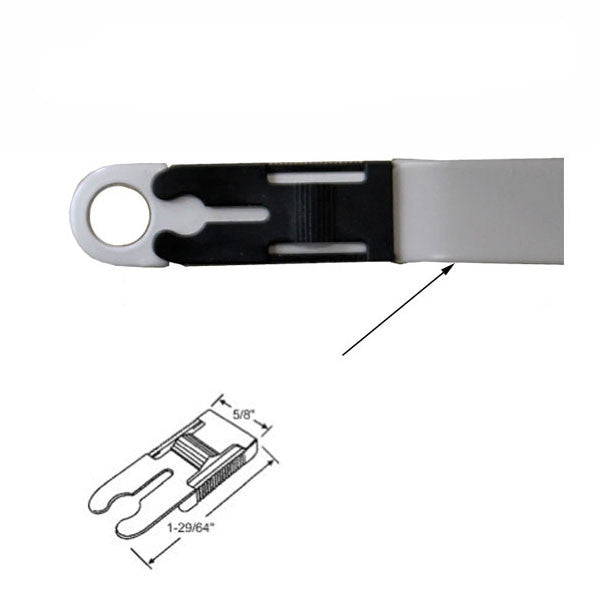 Black Plastic Detach Clip For Truth Hardware