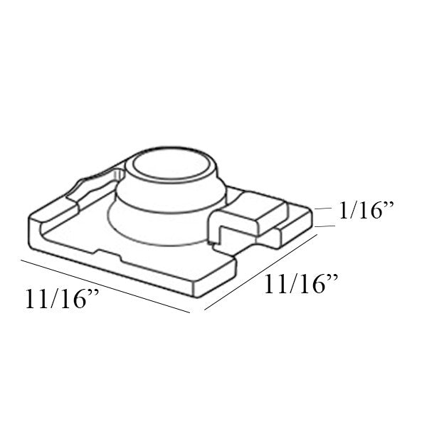 Truth 31877 Slider Guide for Dual Arm Maxim & Encore Operator Tracks
