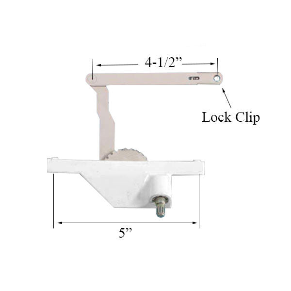 Dyad Operator, Rear Mount, 5 inch Screw Hole Spacing, Left Hand as Shown