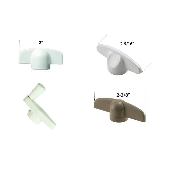 Andersen Replacement T-Handle 3/8 Spline Casement / Awning Windows