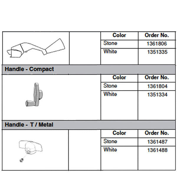 Andersen T-Handle 3/8 Spline Casement / Awning Windows - 2 Colors