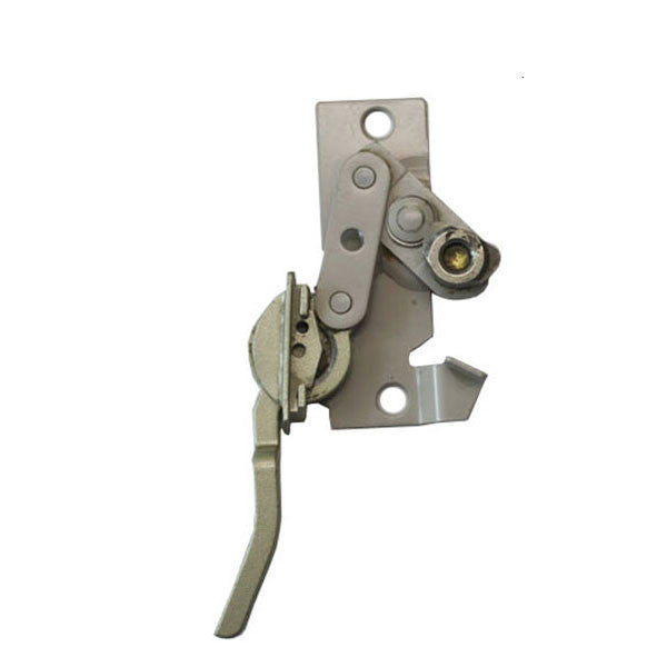 Concealed Master Lock with Escutcheon Plate, Right Hand - Gold