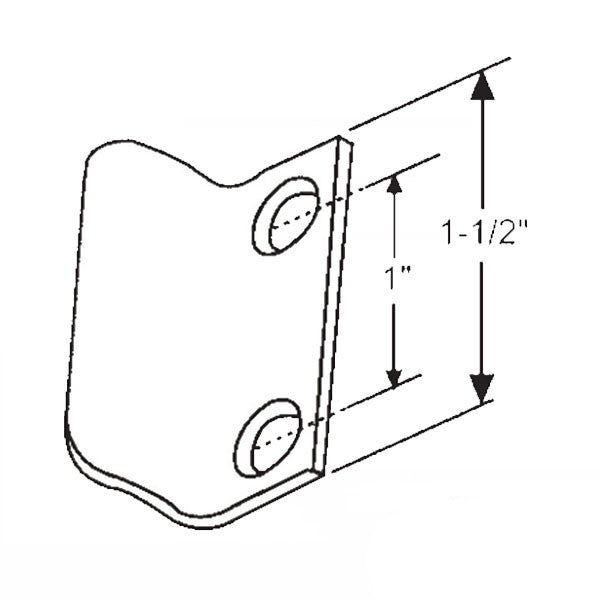 Truth 20118 Side Jamb Snubber