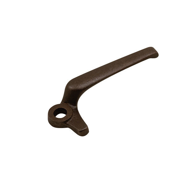 Casement Window Locking Handle, Right Hand, 13/32" in Bronze
