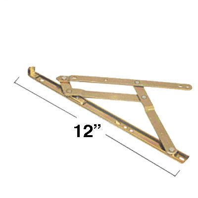 4 Bar Hinges 12 inch Window Track, Truth 34.19 - YDI Steel